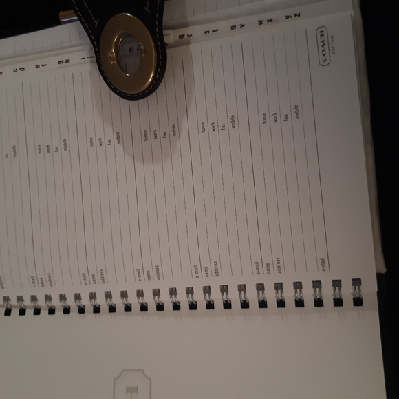 Coach notebook - Picture 6 of 13